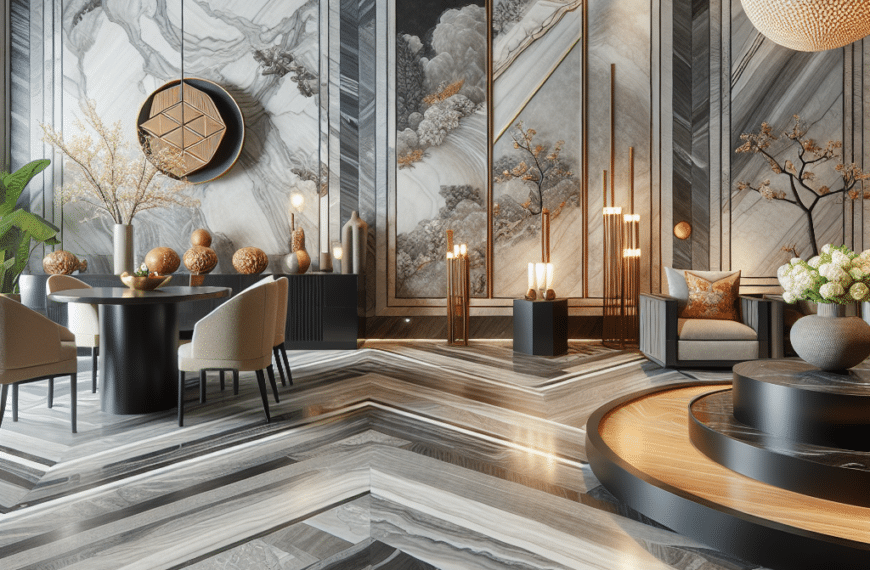 Materiales de Gran Formato: Innovación en Suelos, Revestimientos y Encimeras para Interiores