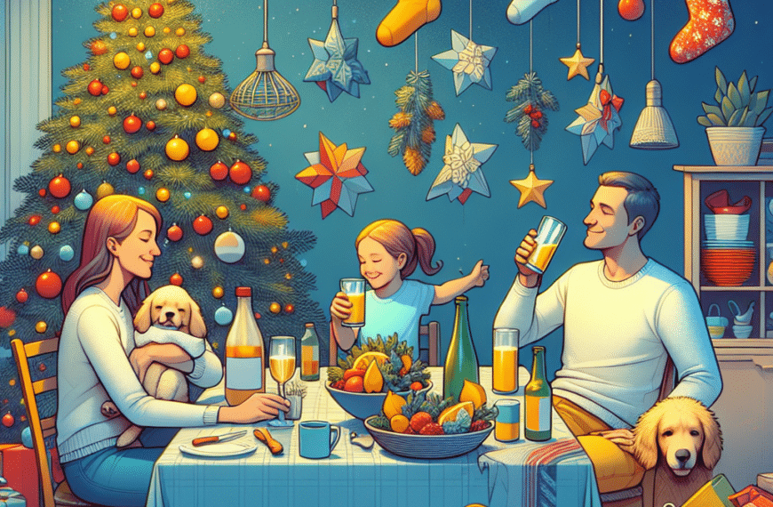 Navidad Relajada: Celebra con la Familia y Olvídate de la Limpieza
