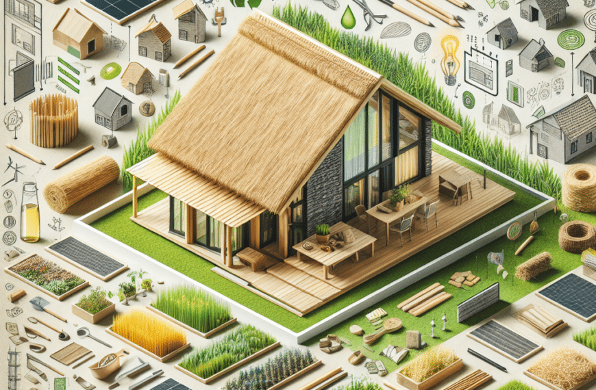 Guía de Construcción Sostenible: Materiales y Principios para Casas Ecológicas