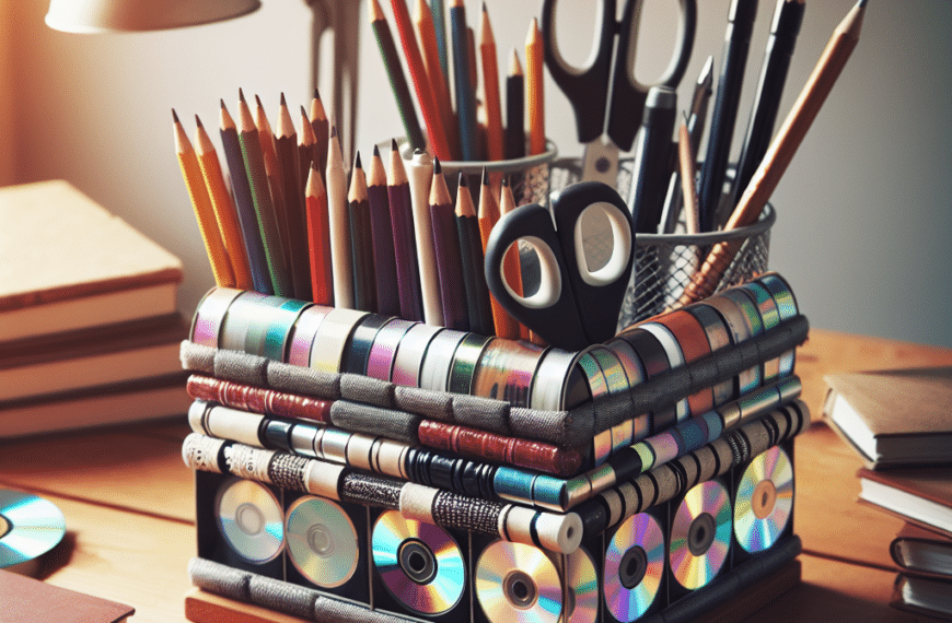 Transforma tus CDs Antiguos: Crea un Organizador Innovador