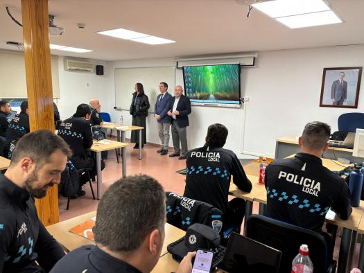 Treinta agentes de la Policía Local se capacitan para especializarse en Policía Judicial.