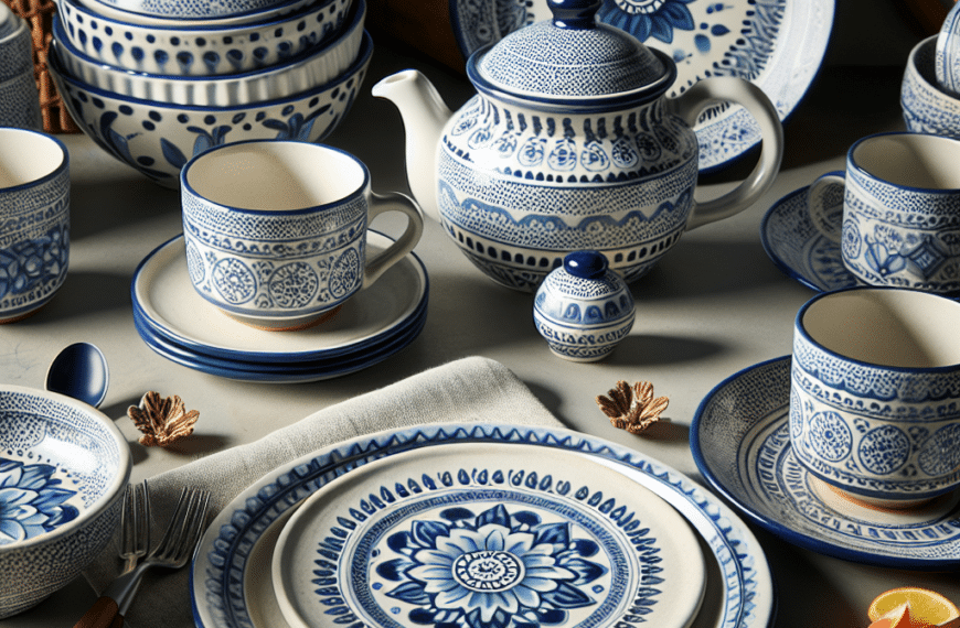 Autenticidad Talaverana: Vajilla Exclusiva de Maisons du Monde