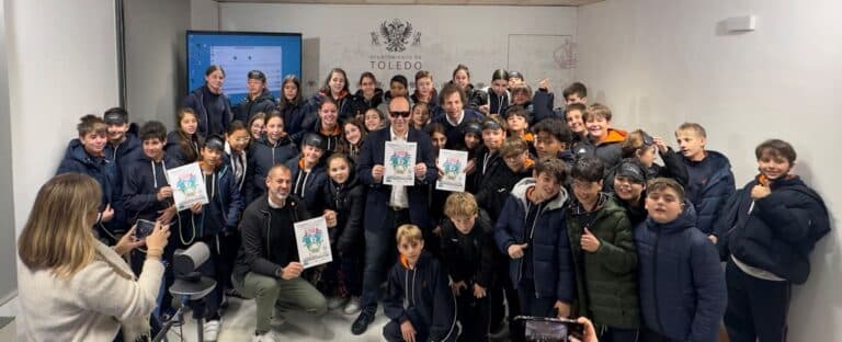 Toledo acoge la ‘Carrera de la Ilusión’ para ponerse en la piel de las personas ciegas 
