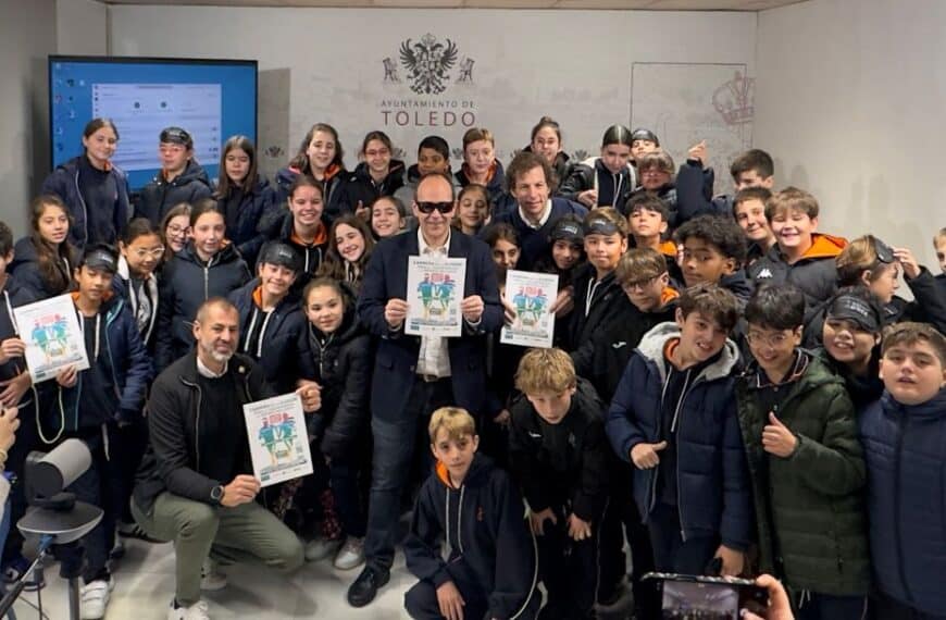 Toledo acoge la ‘Carrera de la Ilusión’ para ponerse en la piel de las personas ciegas 