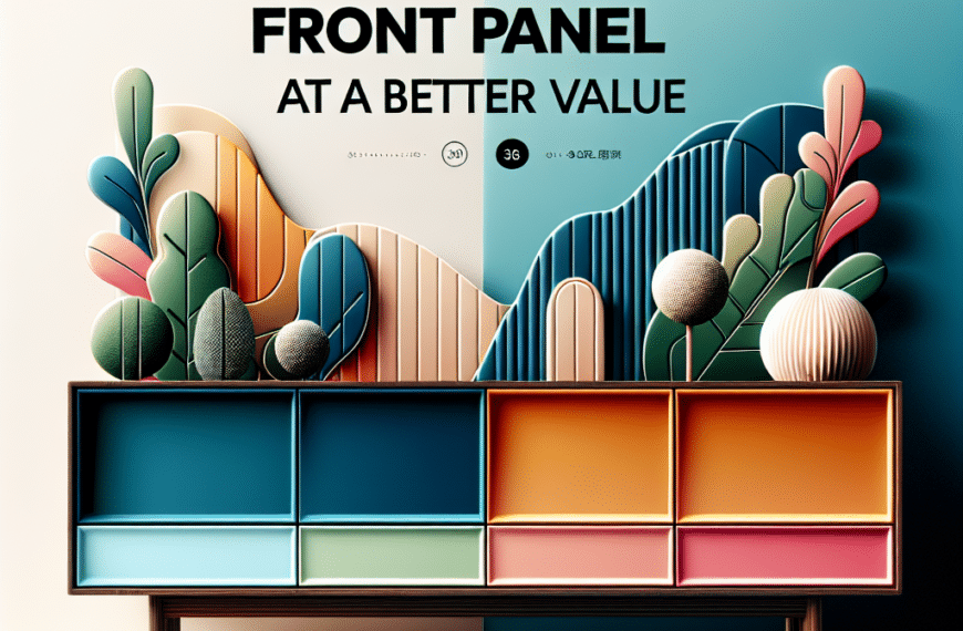 Panel Frontal Bicolor a Mejor Precio que Ikea