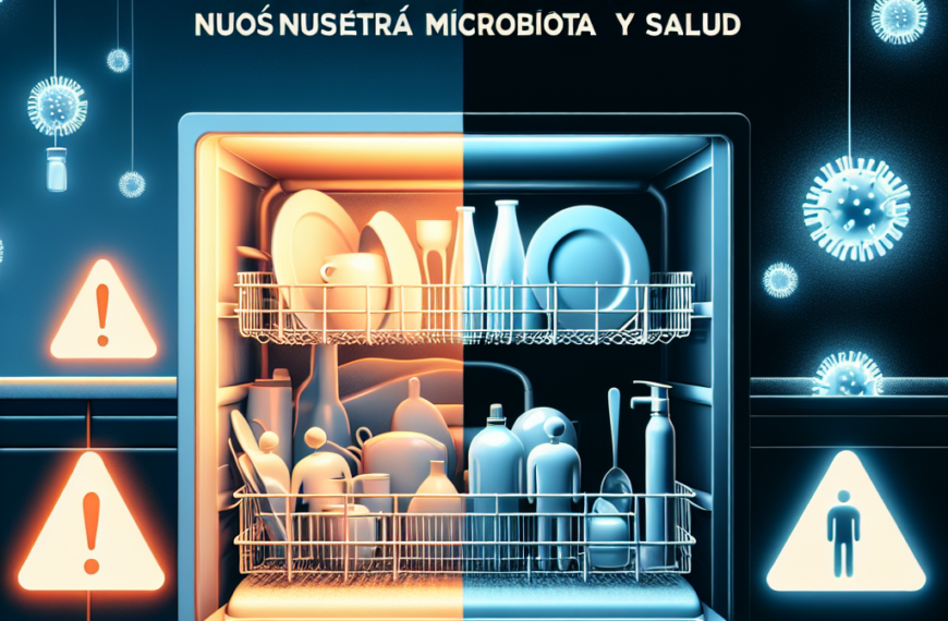 ¿El Lavavajillas: Aliado Doméstico o Riesgo para Nuestra Microbiota y Salud?