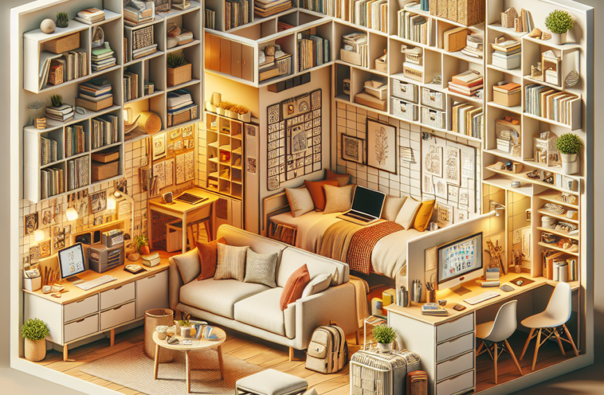 Optimiza tu Espacio: La Estrategia Perfecta para el Piso de Estudiantes Ideal