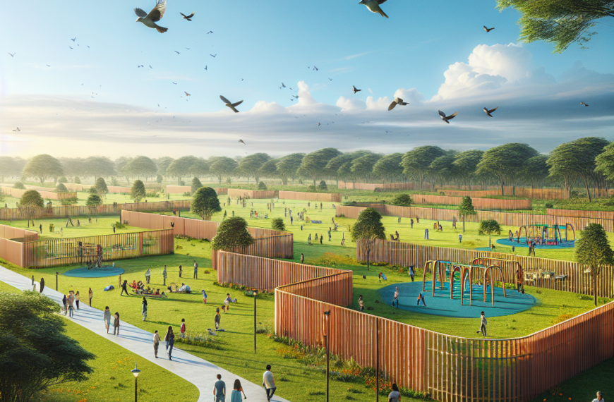 Nuevas Zonas Valladas en el Parque del Oeste de San Fernando