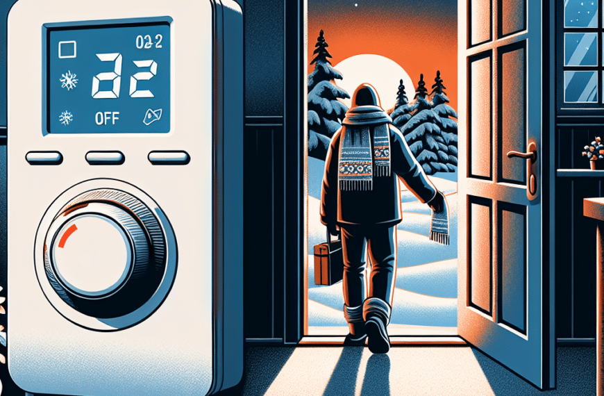 Ahorra Energía: Apaga la Calefacción al Salir de Casa por Más de Dos Horas