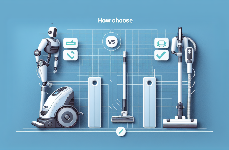 Guía Definitiva: Aspiradora Robot vs. Vertical – Encuentra la Elección Perfecta