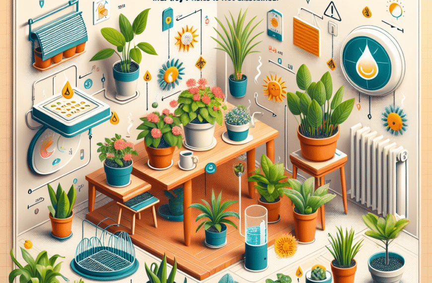 Cómo Cuidar tus Plantas del Calor Invernal para un Floreciente Despertar Primaveral