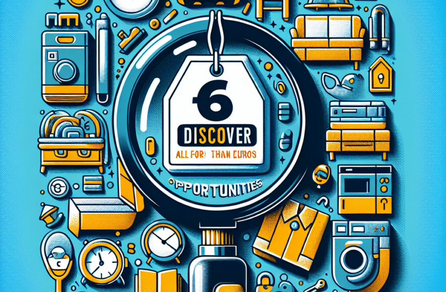 ¡Aprovecha Ofertas Únicas: Todo por Menos de 6 Euros!
