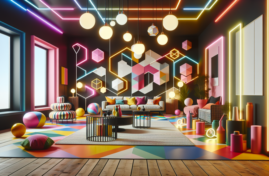 Dopamina Decor: Estilo Gen Z en 40 m² con Color y Luz