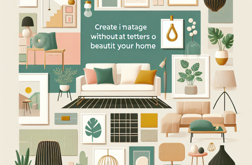 Transforma Tu Espacio: Estilos, Materiales y Tendencias para Embellecer Tu Hogar