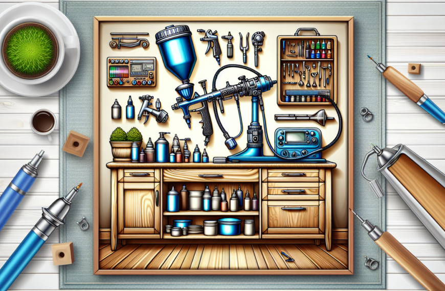 Guía Esencial para Aerografiar Muebles y Decoraciones