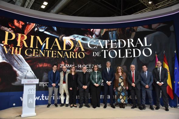 ‘La primada: homenaje a la catedral de toledo en fitur por su 800 aniversario’