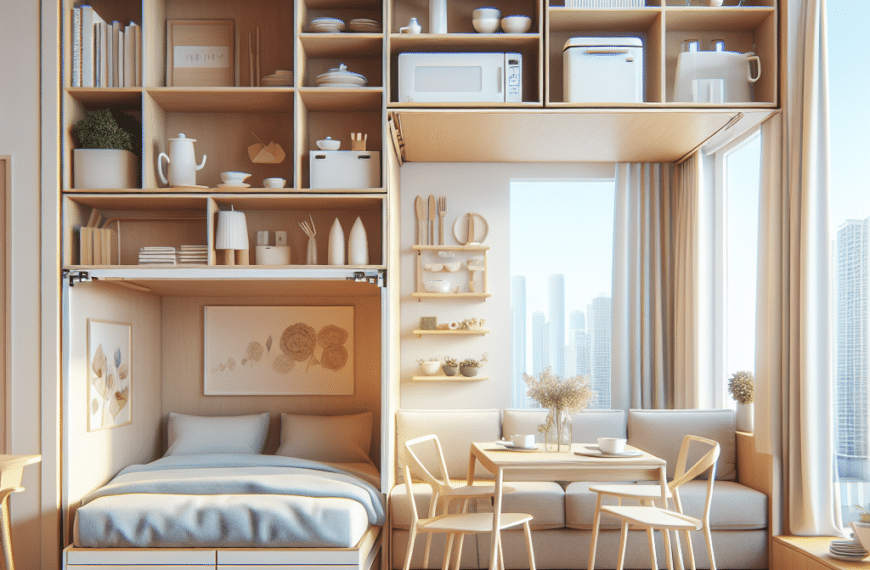 Optimiza Cada Rincón: Ideas Ingeniosas para Espacios Reducidos