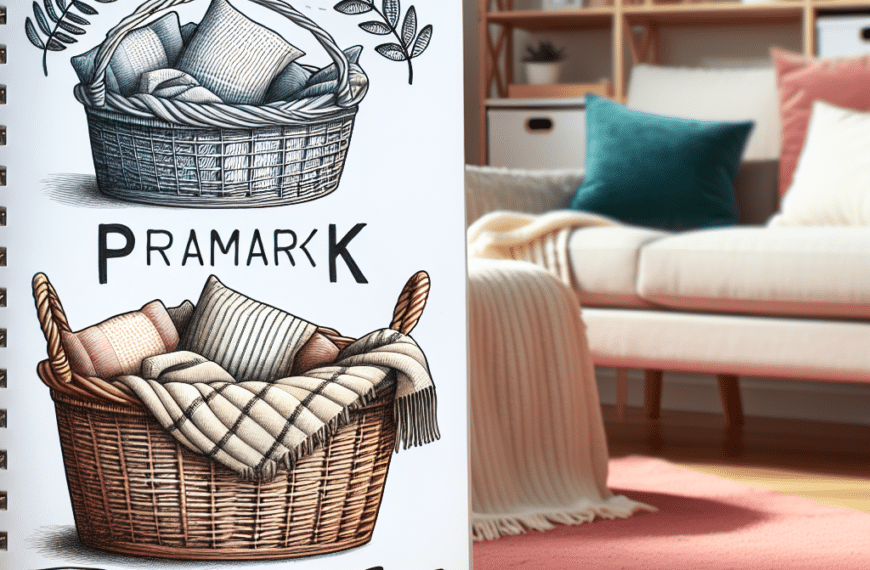 Primark Lanza Elegante Cesto para Mantas a Solo 6 Euros