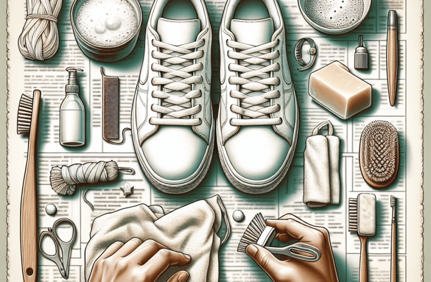 Renueva tus Zapatillas Blancas con el Truco Infalible de los Expertos