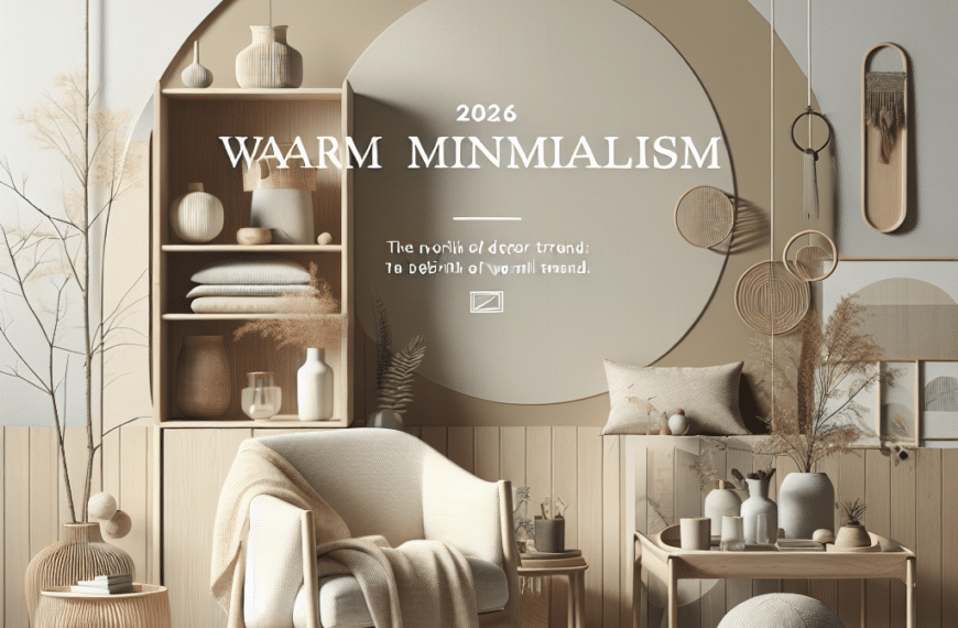 Decoración Nórdica 2026: La Nueva Era del Minimalismo Acogedor