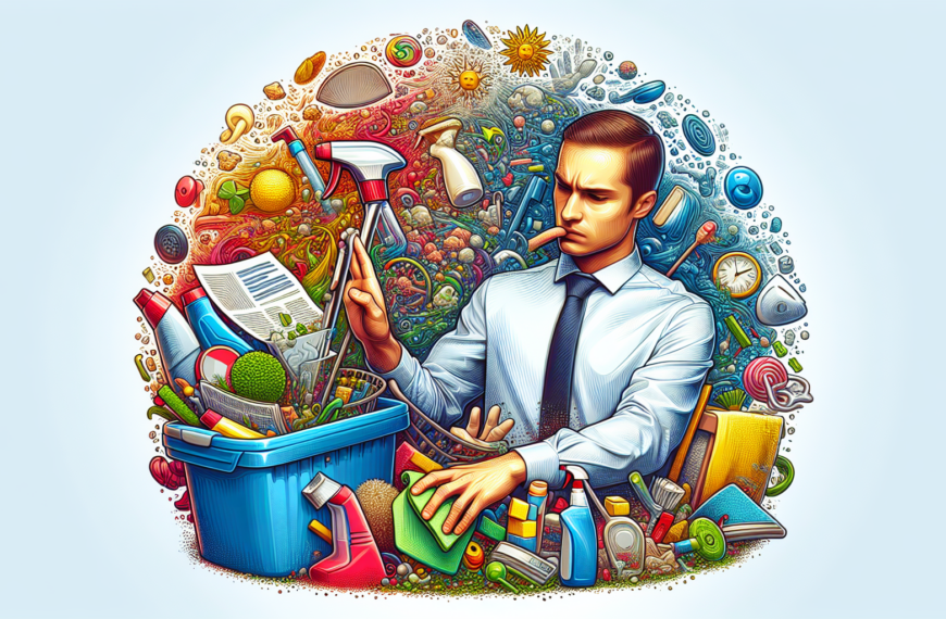 Uno de los Errores más Comunes al Limpiar: Pasar por Alto lo que Utilizas para Limpiar