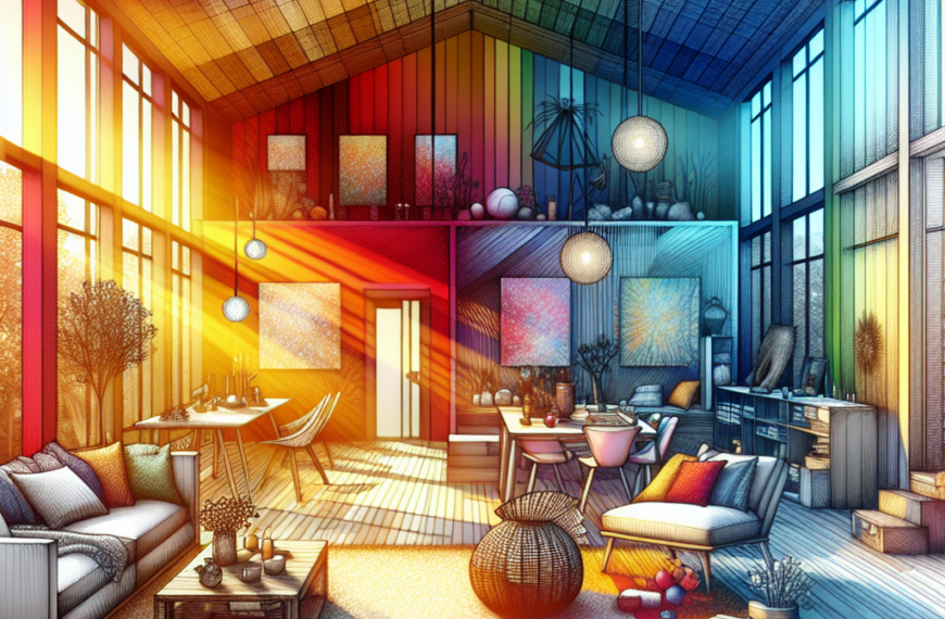 Colores y Luz: Elementos Esenciales para Transformar un Hogar Acogedor