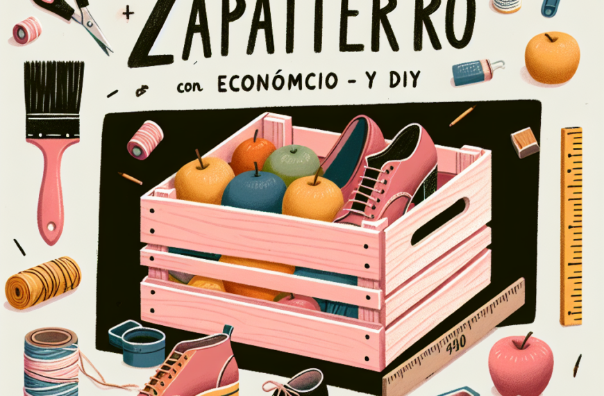Crea tu Propio Zapatero con Cajas de Fruta: Económico y DIY
