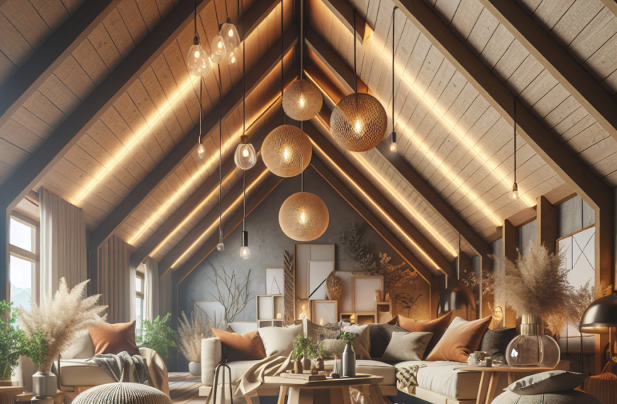 Transforma tu Espacio: Ideas Creativas para Techos Abuhardillados