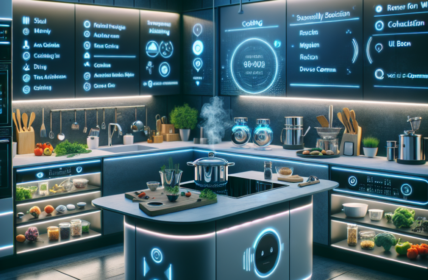 Cocina del Futuro: Comanda con la Voz y Sigue Recetas Paso a Paso