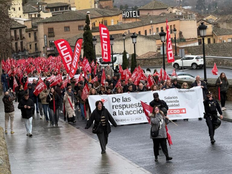 CCOO Convoca a 1.200 Delegados en Toledo para Demandar Salarios Justos, Vivienda Digna e Igualdad