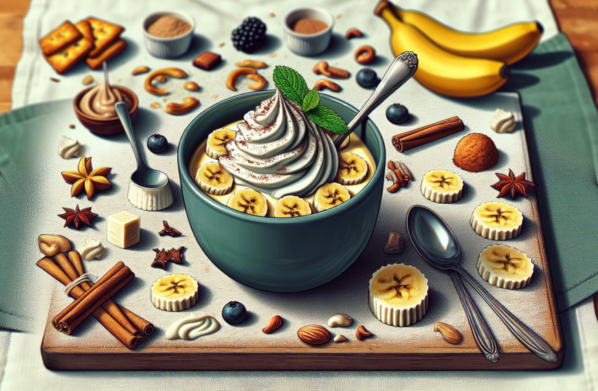 Exquisita Crema de Plátano en Porciones Perfectas