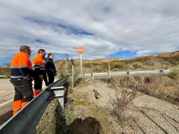 El alcalde pide «máxima precaución» ante el incremento del caudal del Tajo y las fuertes rachas de viento originadas por la borrasca ‘Leonardo’.