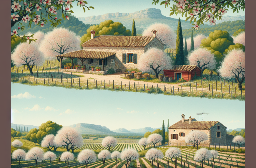 Primavera Mediterránea: Finca Rústica en Mallorca con Encanto Estacional