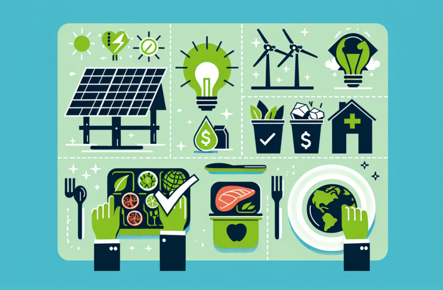 Claves Sostenibles: Menos Electricidad y Desperdicio para un Mañana Mejor