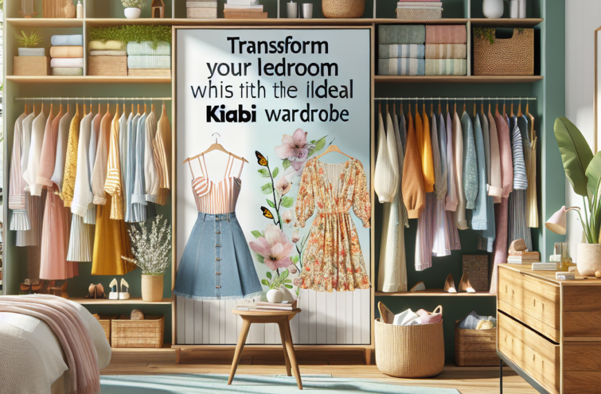 Transforma Tu Dormitorio Esta Primavera con el Armario Ideal de Kiabi