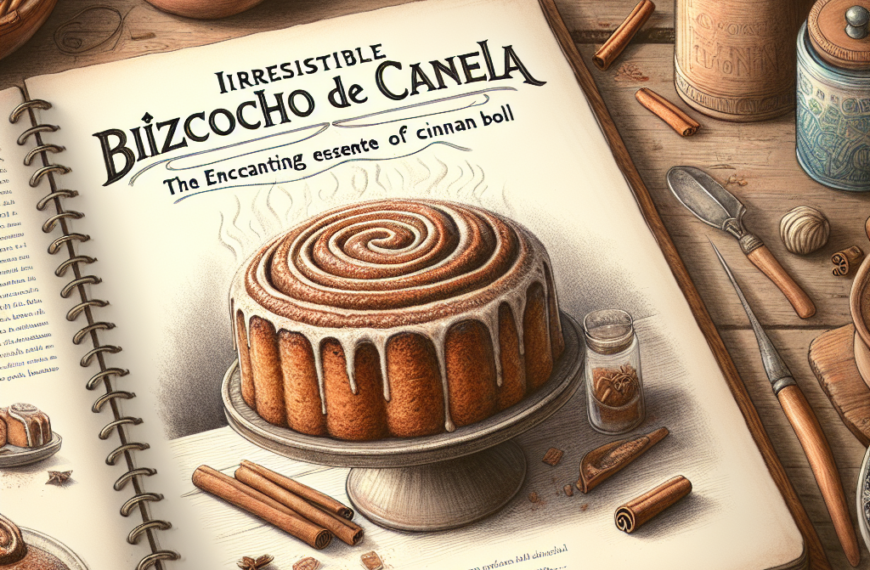 Irresistible Bizcocho de Canela: La Encantadora Esencia del Cinnamon Roll