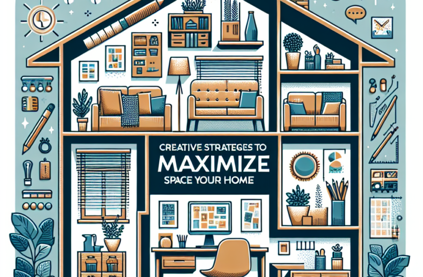 Estrategias Creativas para Maximizar el Espacio en Tu Hogar