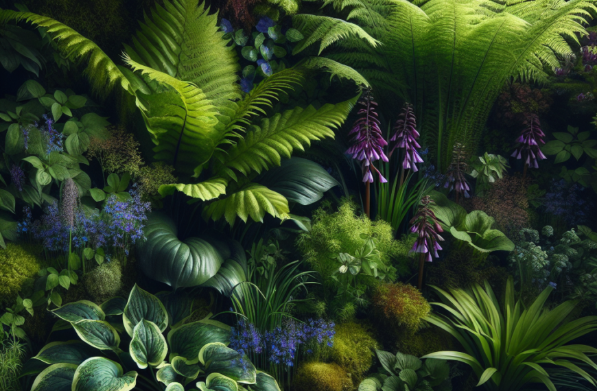 Plantas Vigorosas: Encanto Verde en Rincones Sombríos