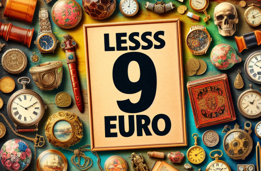 Tesoros Asombrosos por Menos de 9 Euros