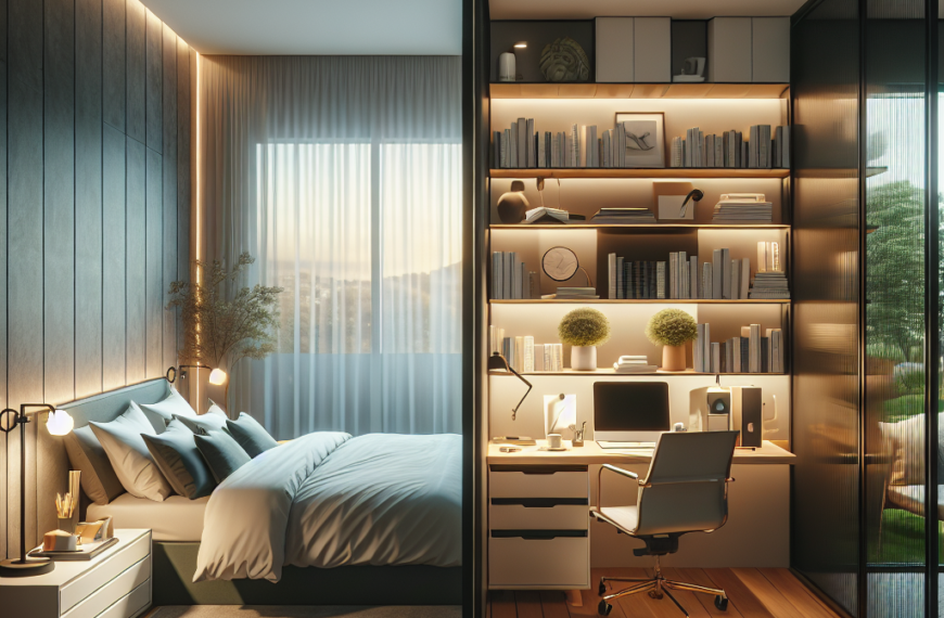 Transforma tu Dormitorio en Dos Espacios sin Obras