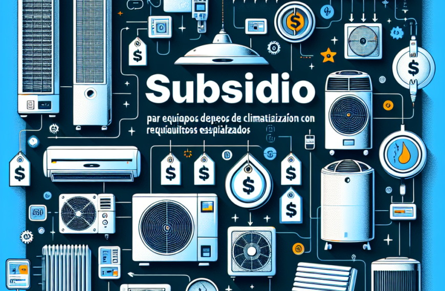 Subsidio para Equipos de Climatización con Requisitos Especializados
