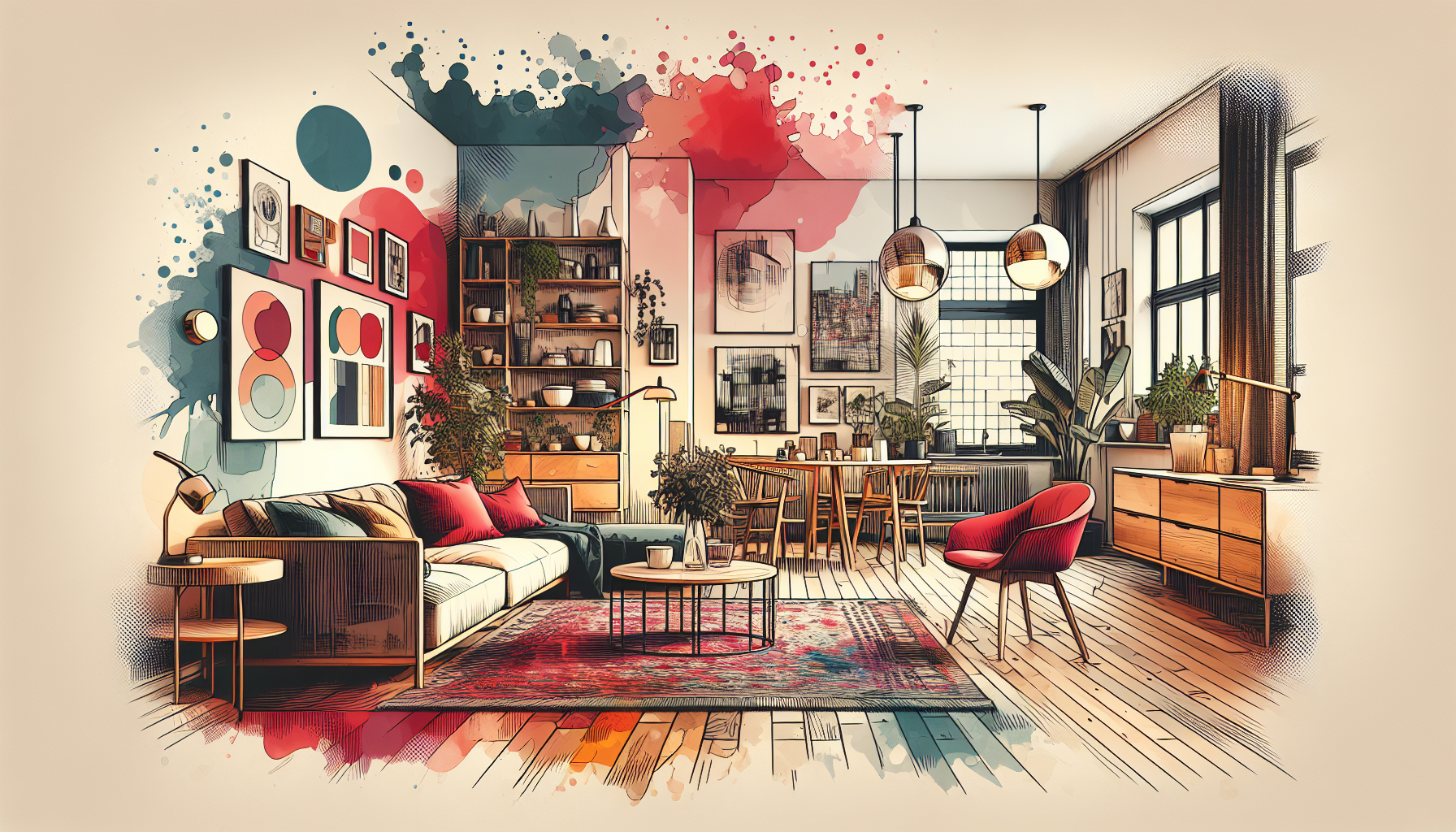 Colores y Encanto Vintage: Estilo Escandinavo en un Acogedor Piso de Estocolmo