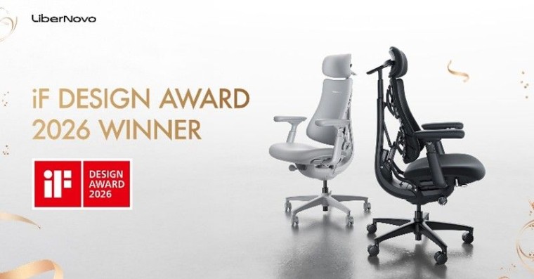 La LiberNovo Omni Gana el iF DESIGN AWARD 2026 por su Diseño Ergonómico Revolucionario