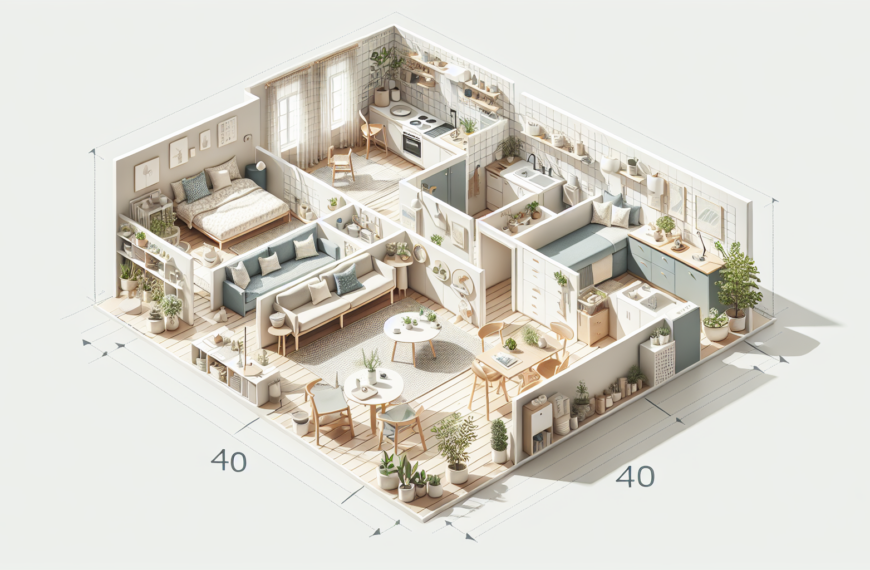 Maximiza tu Espacio: Inspiración de un Apartamento Sueco de 40 m²