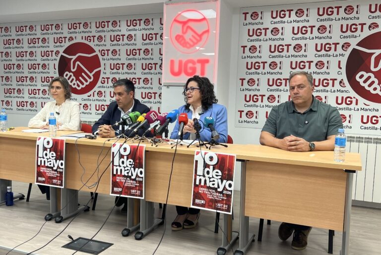 UGT y CCOO convocan a la movilización en C-LM el 1 de mayo en defensa de salarios y derechos laborales.