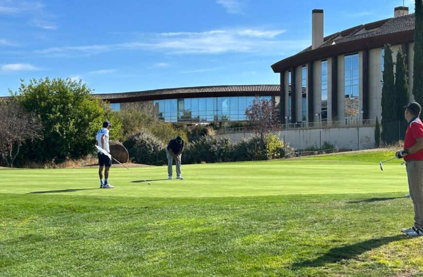 Ciento veinte jugadores disputan el absoluto de golf de C-LM en Layos