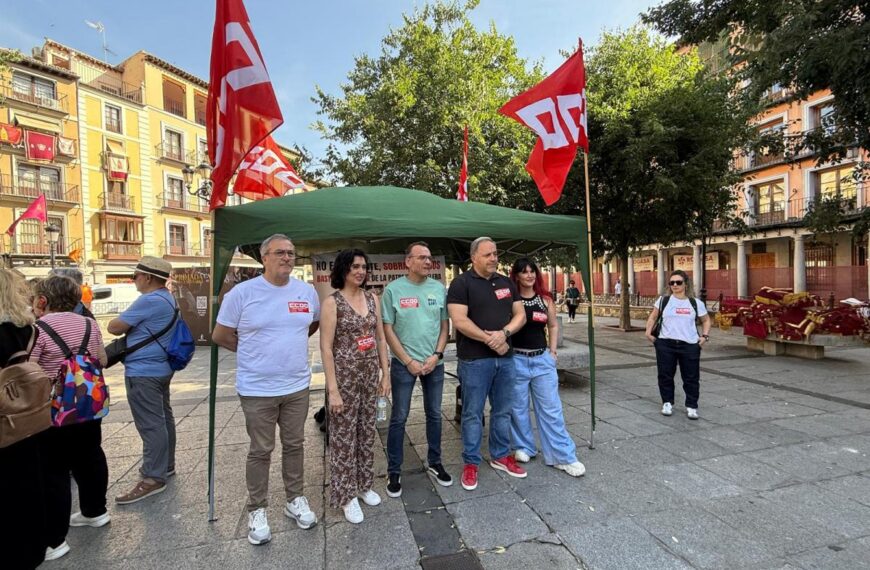 CCOO Promete Proteger los Derechos Laborales en el Sector de la Hostelería en Toledo