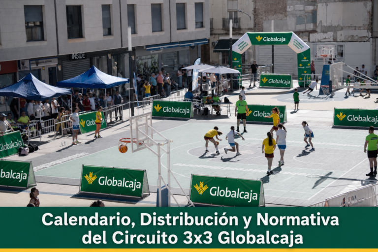 Seseña acoge este sábado la segunda parada del 3×3 Globalcaja 2026
