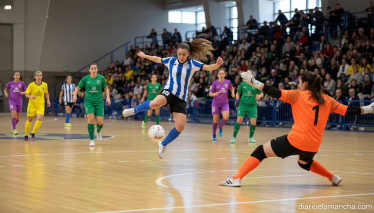 El Almagro FSF golea al Martos 7-0 y se juega el título en Majadahonda