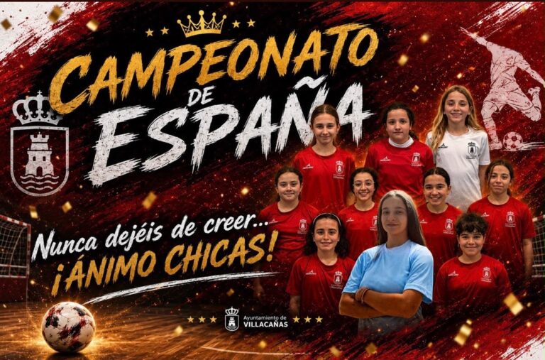 El Alevín Femenino de Fútbol Sala Villacañas afronta con ilusión el Campeonato de España de Clubes Base